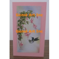 Hummingbird Note Card  - #CardIQ218-6  -  NOTE CARD